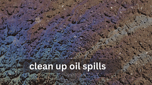 clean up oil spills
